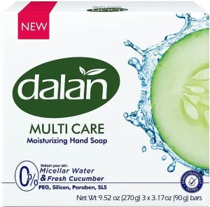 Set de săpun Dalan Multicare Cucumber 3 x 90 g