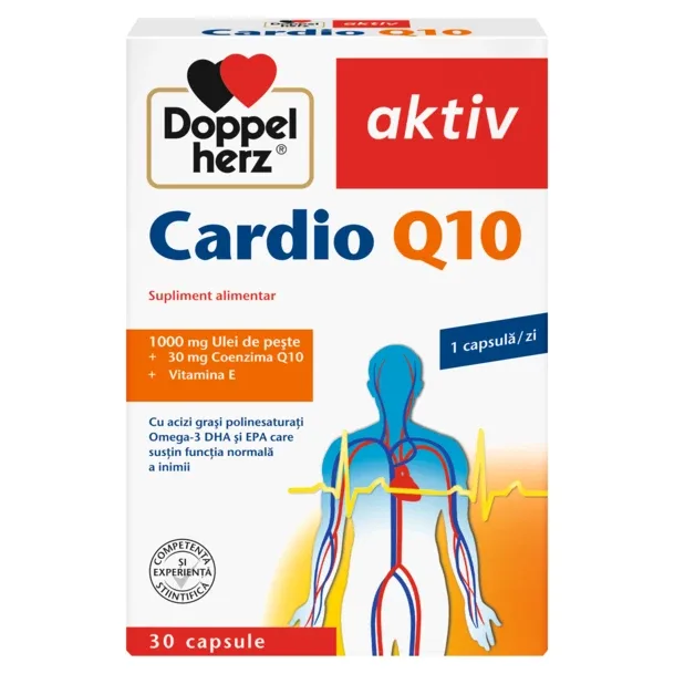 Cardio Q10, Doppelherz Aktiv | 30 comprimate QUEISSER PHARMA — preț și oferte