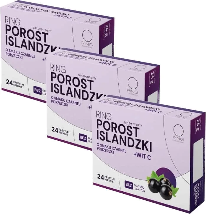 Ring Lichen islandez + vitamina C aromat cu ... — preț și oferte