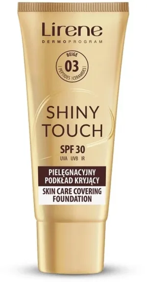 Lirene Shiny Touch SPF 30 Fond de ten acoperitor 03 ...