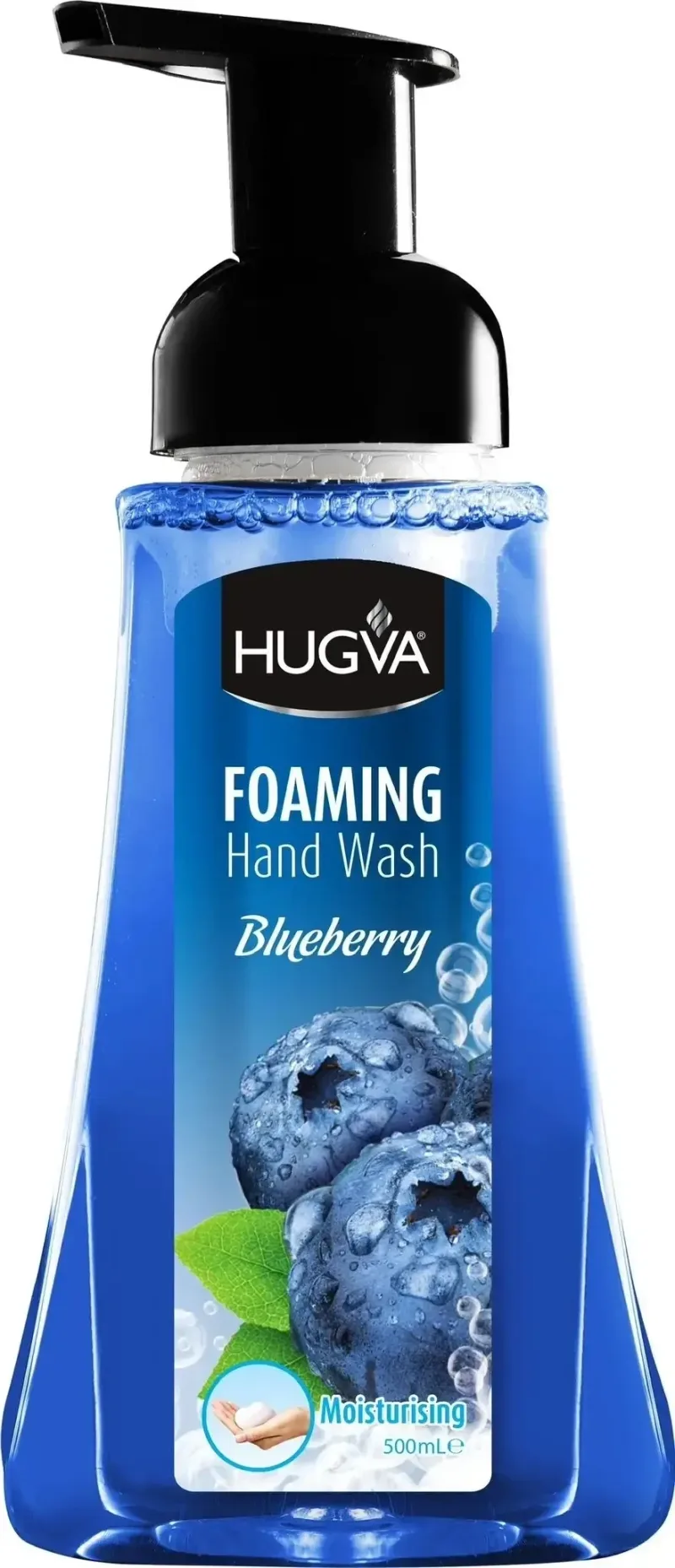 HUGVA Spumă de spălat mâini cu afine 500 ml — preț și oferte