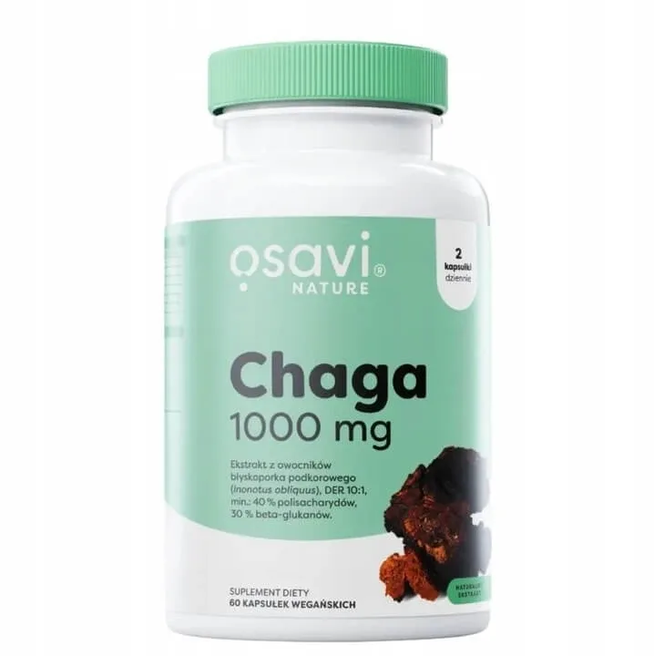 Osavi Chaga 1000 mg 60 capsule — preț și oferte