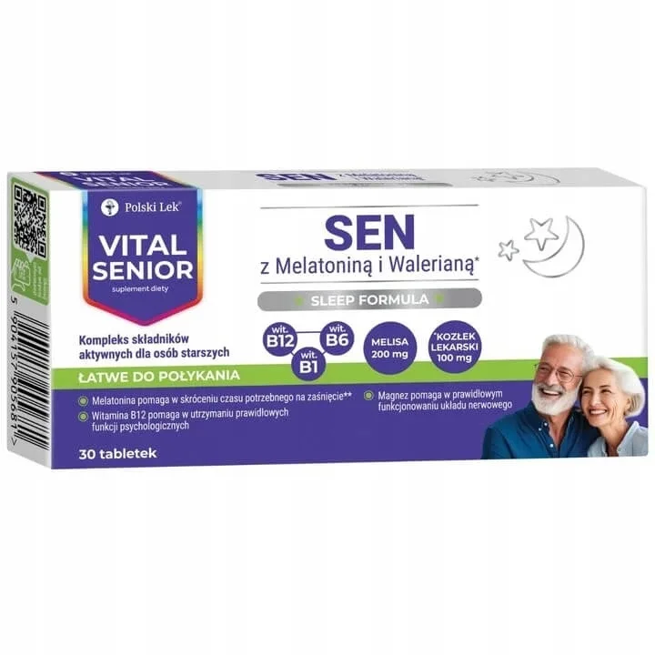 Vital Senior Sleep 30 comprimate — preț și oferte