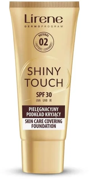 Lirene Shiny Touch SPF 30 Fond de ten cu acoperire 02 ...