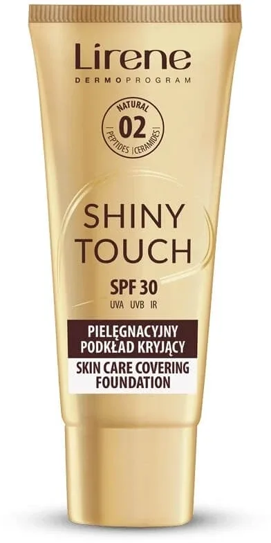 Lirene Shiny Touch SPF 30 Fond de ten cu acoperire 02 ... — preț și oferte