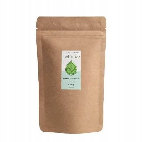naturove citrat de magneziu 500 g — preț și oferte