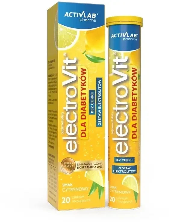 ElectroVit pentru diabetici aromă de lămâie 20 comprimate ... — preț și oferte