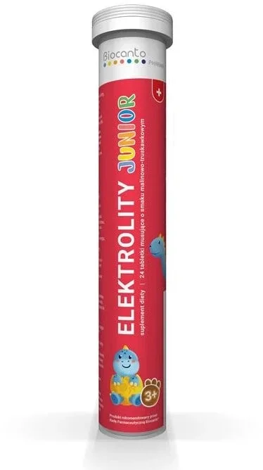 Biocanto Elektrolity Junior 24 comprimate efervescente cu aromă ... — preț și oferte
