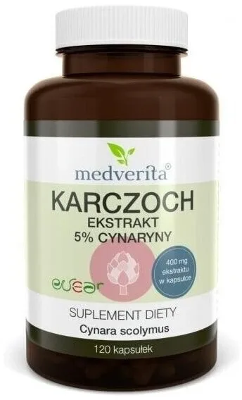 Medverita Extract de anghinare 5% cinarină 120 capsule — preț și oferte