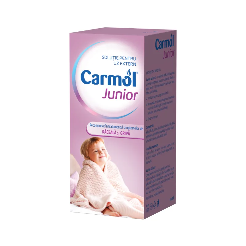 Carmol junior solutie uz extern, Biofarm | 100 ml — preț și oferte