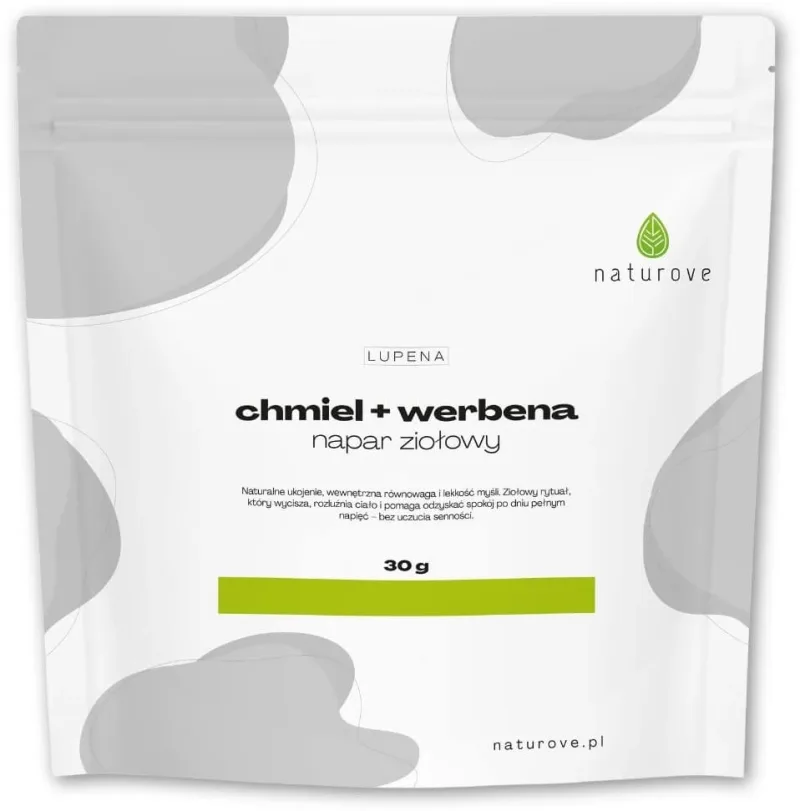Naturove Lupena infuzie de hamei și verbena de lămâie 30 g — preț și oferte
