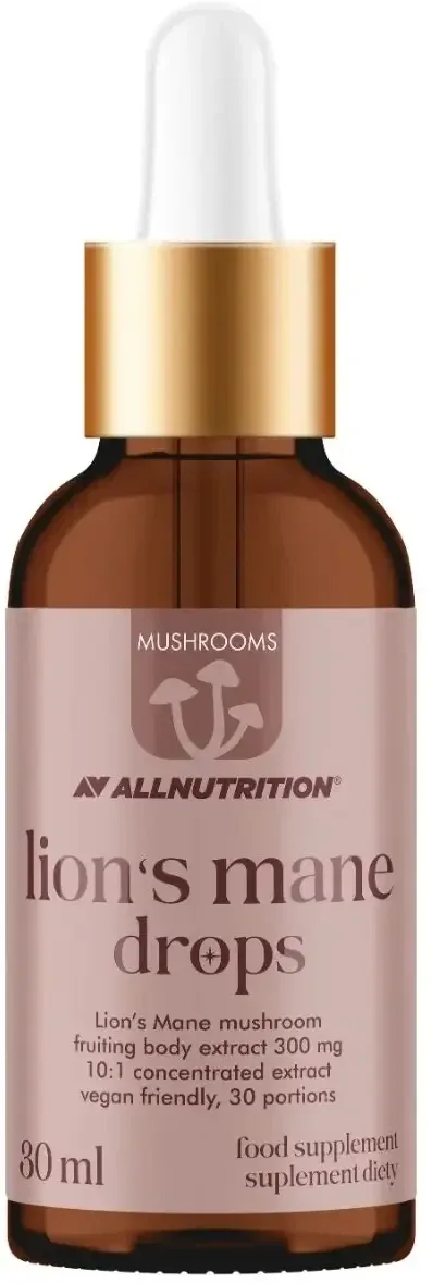 Allnutrition Ciuperci Lion's Mane Drops Extract ... — preț și oferte