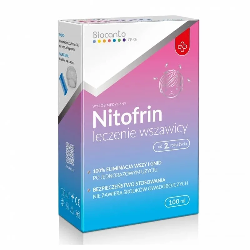 Biocanto Nitofrin tratament păduchi lichid 100 ml — preț și oferte