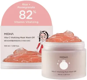 MIDHA Vita C Vitalizing Mask mască lavabilă cu vitamina C ...
