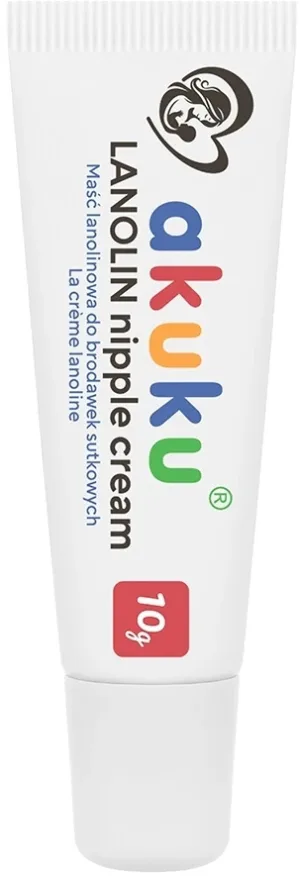 AKUKU Unguent cu lanolină pentru mameloane 10 ml