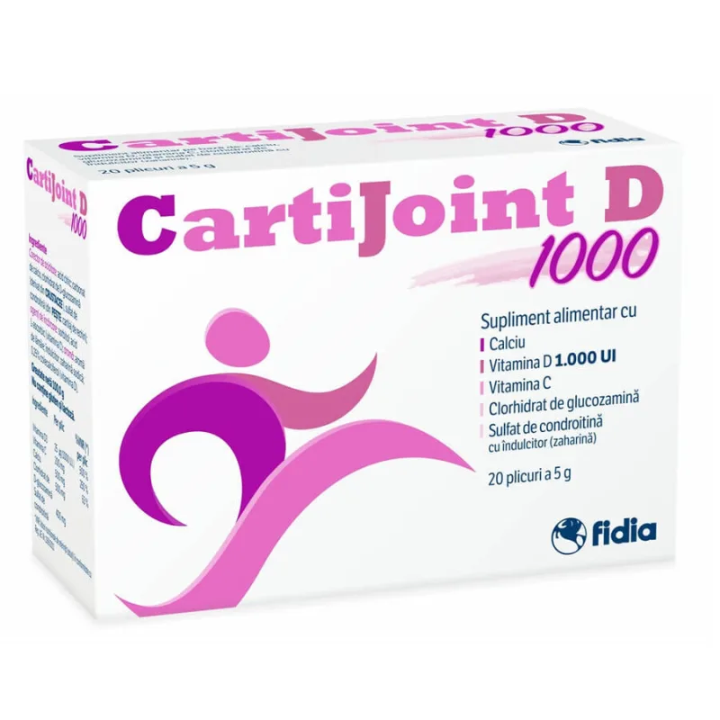 Cartijoint D1000, Fidia Farmaceutici | 20 plicuri x 5 g — preț și oferte