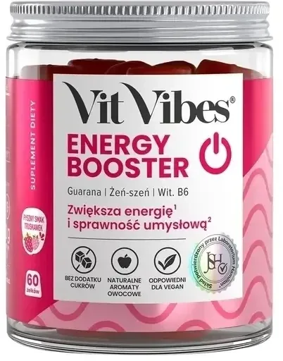 Vit Vibes Energy Booster role de jeleu 60 bucăți — preț și oferte