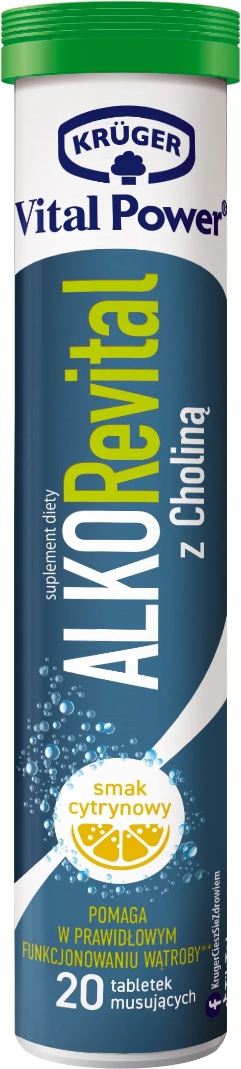 Kruger Vital Power Alko Revital, tablete efervescente, 84g — preț și oferte
