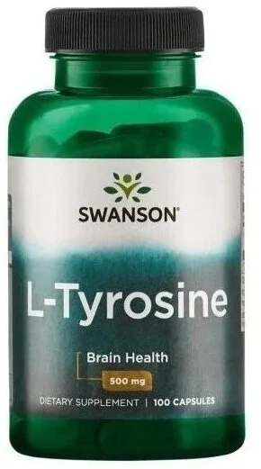Swanson L-Tyrosine 500mg 100 capsule — preț și oferte