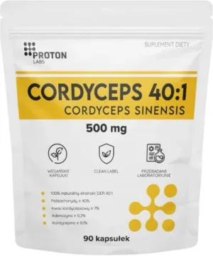 Proton Labs Cordyceps 500 mg 90 capsule