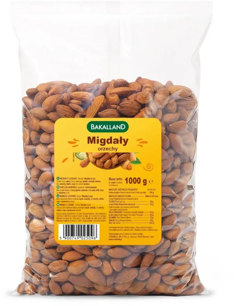 Bakalland Migdale decorticate 1 kg — preț și oferte