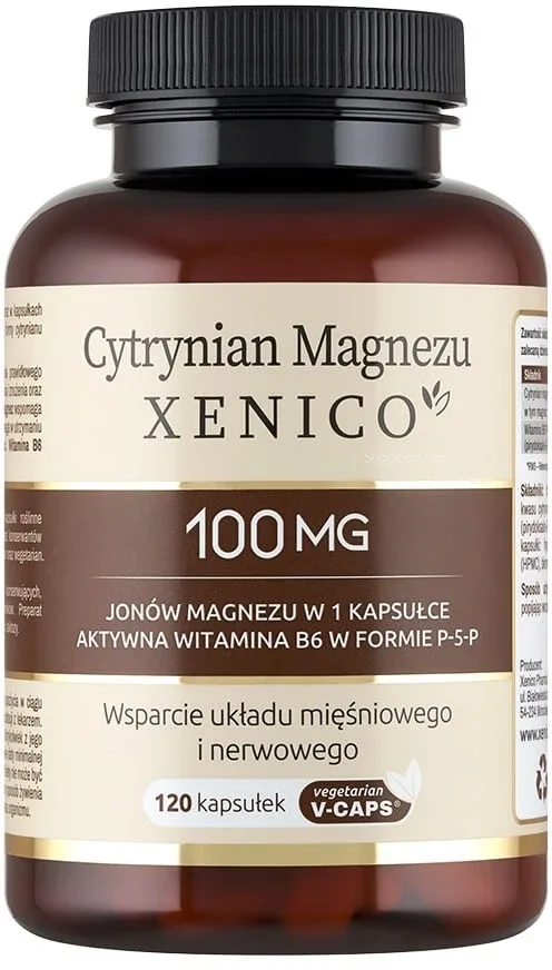 Xenico Citrat de magneziu 120 capsule — preț și oferte