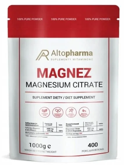 Altopharma Magnesiu pulbere 1 kg — preț și oferte