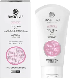 BasicLab Dermocosmetics Atopicus CICA SOS cremă pentru piele ...