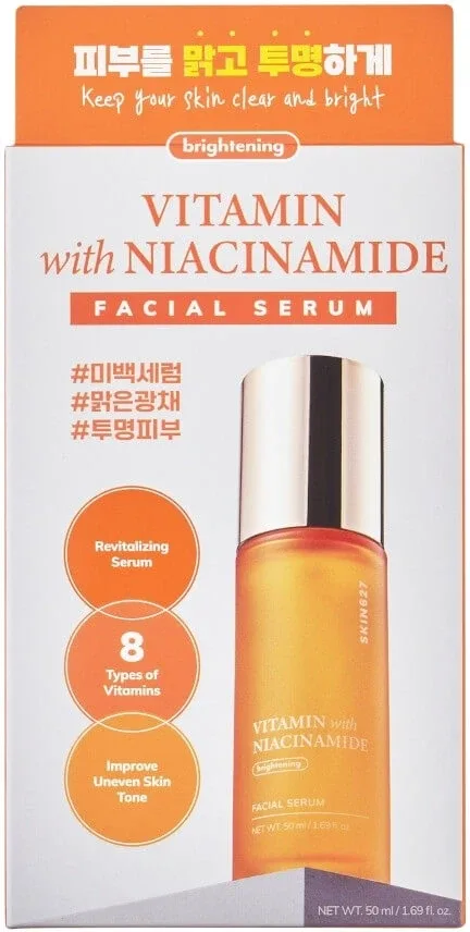 SKIN627 Vitamina cu ser facial cu niacinamidă Luminozitate ... — preț și oferte