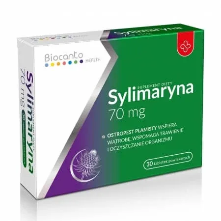 Biocanto Sylymarin 70 mg 30 comprimate — preț și oferte