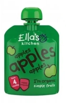 Ella's Kitchen Bio gustare cu mere 70g — preț și oferte
