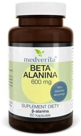 Medverita Beta Alanină 600 mg 60 capsule — preț și oferte