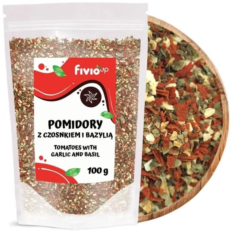 Fivio Up Roșii cu usturoi și busuioc 100 g — preț și oferte