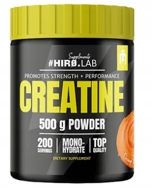 HIRO.LAB Creatină cu aromă de portocale 300 g