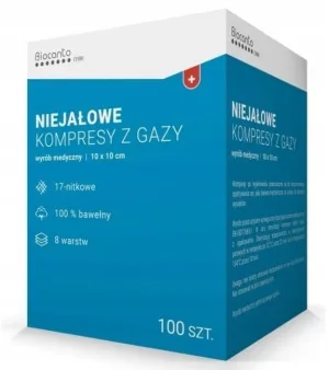 Biocanto Care tampoane de tifon nesterile cu 17 fire 8 ...