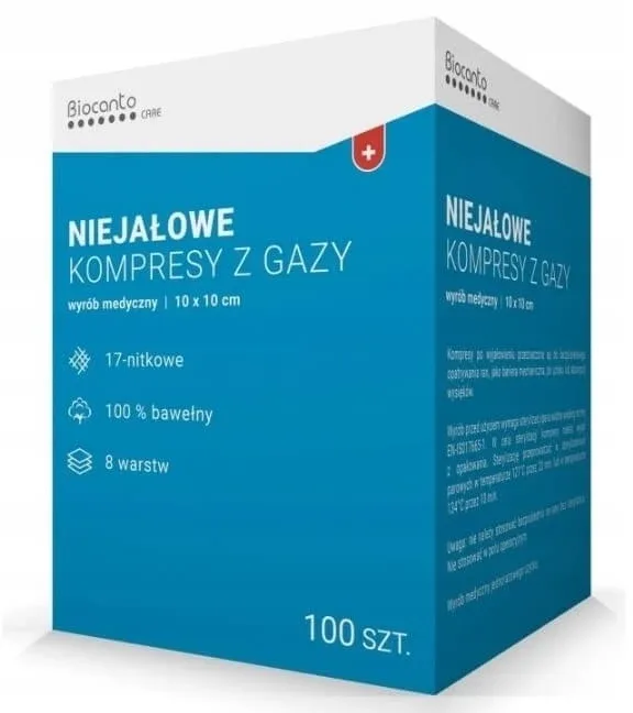 Biocanto Care tampoane de tifon nesterile cu 17 fire 8 ... — preț și oferte