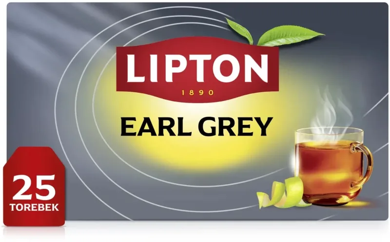 Lipton EARL GREY ceai negru 25 pungi — preț și oferte