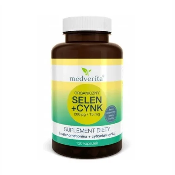 Medverita Seleniu 200 mcg + Zinc 15 mg 120 capsule — preț și oferte