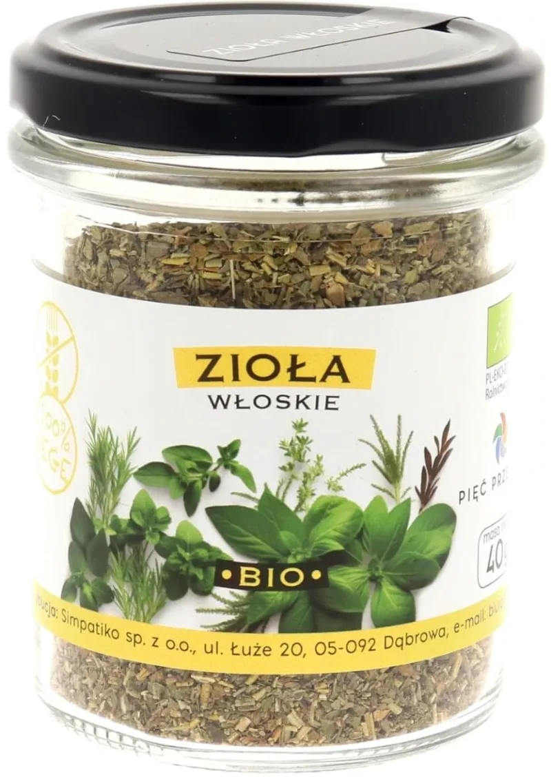 Cinci transformări Ierburi italiene BIO 40 g — preț și oferte