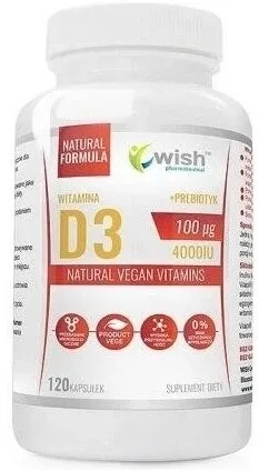 Wish Vegan Vitamina D3 4000 120 capsule