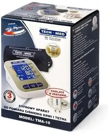 Tensiometru TECH-MED TMA-10 + adaptor de alimentare — preț și oferte