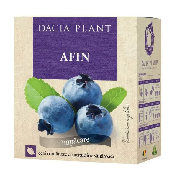 Ceai Afin, Dacia Plant | 50 g — preț și oferte
