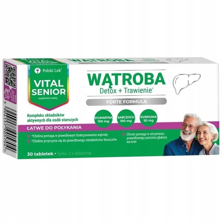 Vital Senior Liver 30 comprimate — preț și oferte