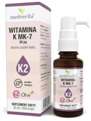 Medverita Vitamina K2 600 picături 30 ml
