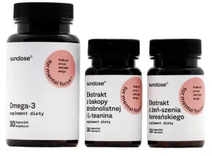 Sundose pentru concentrarea mentală Set Ginseng Extract ...