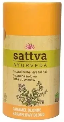 Sattva Vopsea de păr pe bază de plante naturale Caramel blond ... Sattva Ayurveda — preț și oferte