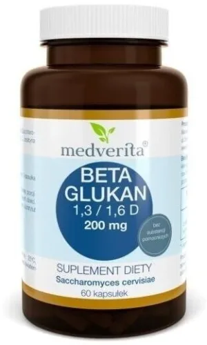 Medverita Beta Glucan 200 mg 60 capsule