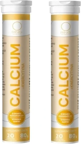 Ring Calcium + Quercetin 20 comprimate efervescente Multi-pack x ... — preț și oferte
