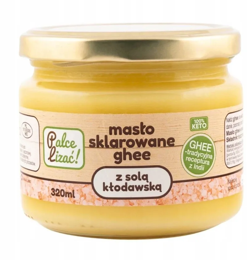 Fingers Lick Unt ghee clarificat cu sare kłodawska 320 ml — preț și oferte