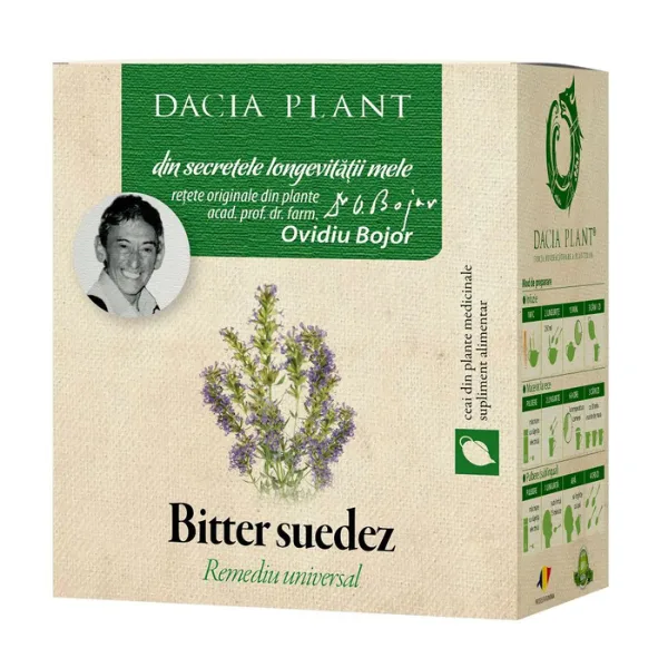 Ceai Bitter Suedez, Dacia Plant | 50 g — preț și oferte
